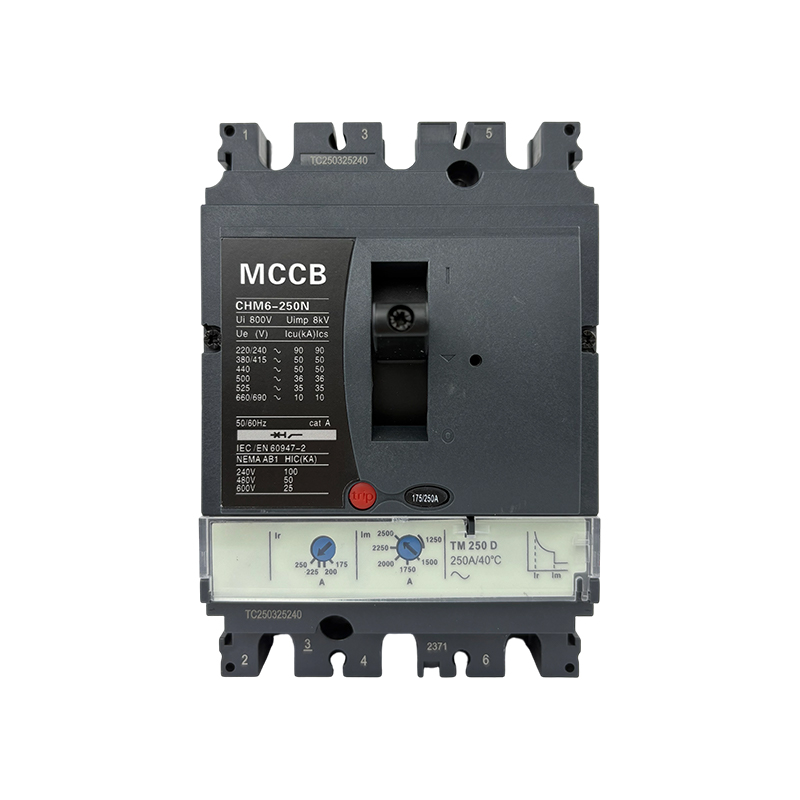 CHM6-250N 250A可调热磁保护多电压适应塑壳断路器