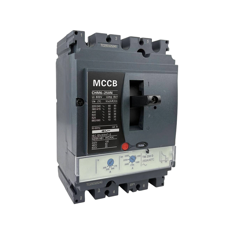 CHM6-250N 250A可调热磁保护多电压适应塑壳断路器