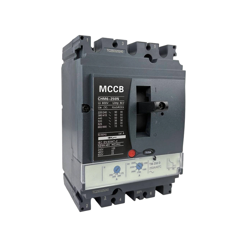 CHM6-250N 250A可调热磁保护多电压适应塑壳断路器