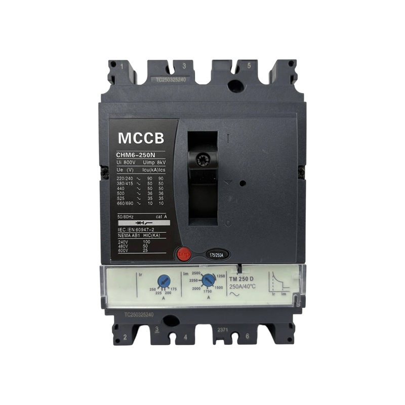 CHM6-250N 250A可调热磁保护多电压适应塑壳断路器