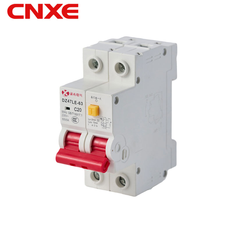 DZ47LE小体积小型漏电断路器接地故障保护装置