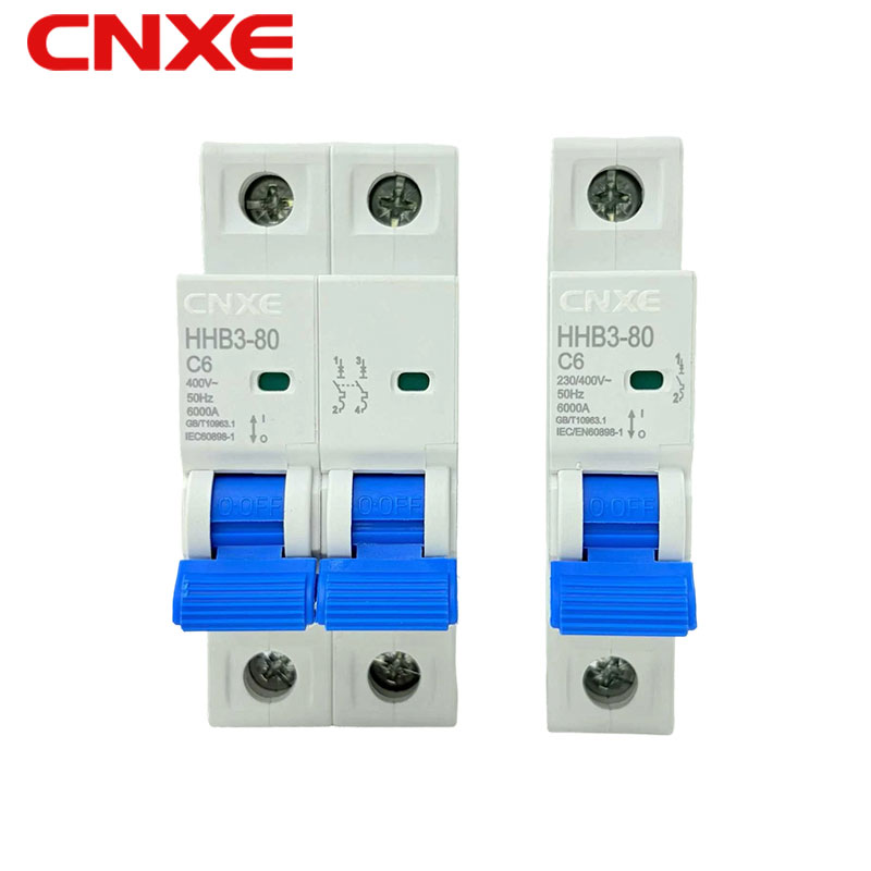 HHB3-80 C6 高速过载短路保护小型断路器